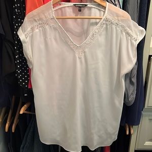 Express white with with cute details